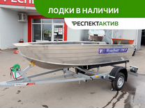 Моторная лодка Wyatboat 390Р увеличенный борт