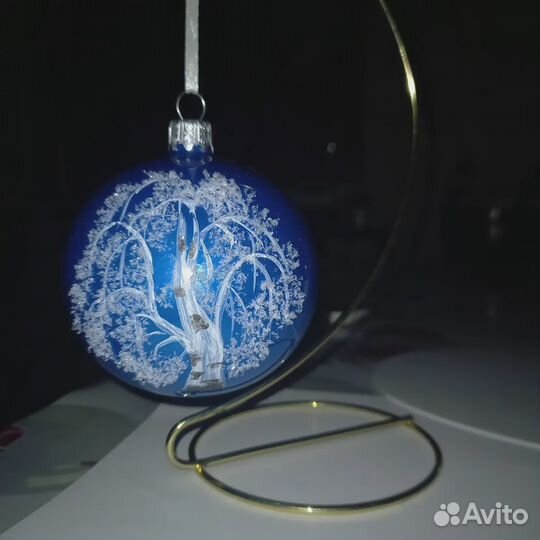 Новогодние шары ручной работы