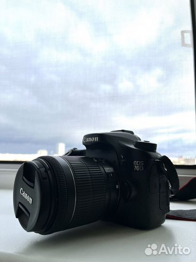 Зеркальный фотоаппарат canon 70d