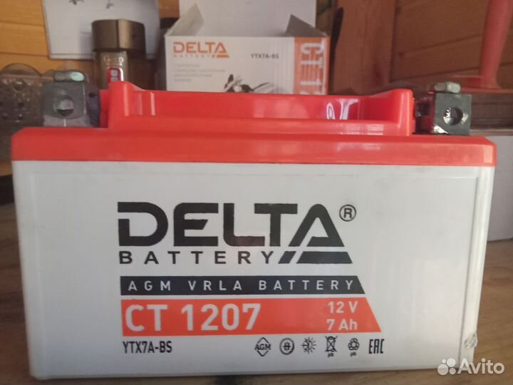 Аккумулятор дельта ст1207