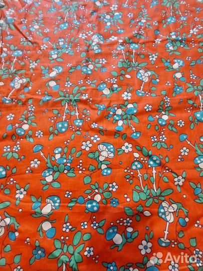 Отрез ткани хлопок СССР