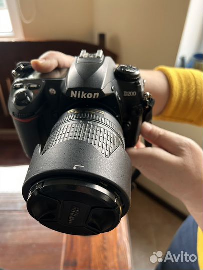 Зеркальный фотоаппарат nikon d200