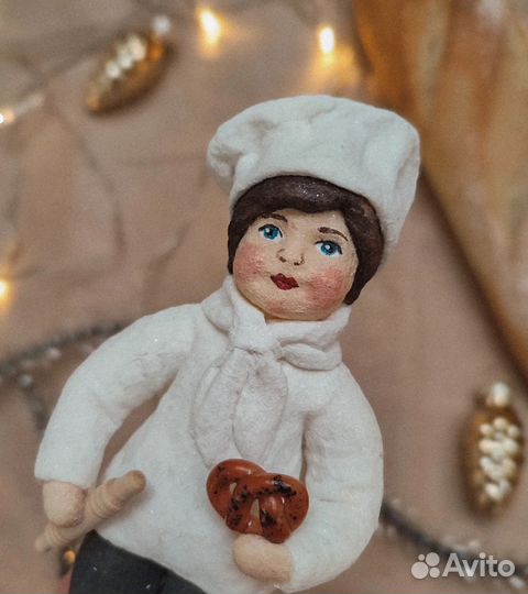 Ватная игрушка Поварёнок