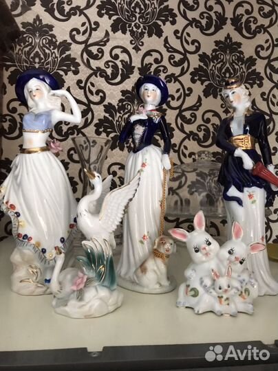 Фарфоровые статуэтки