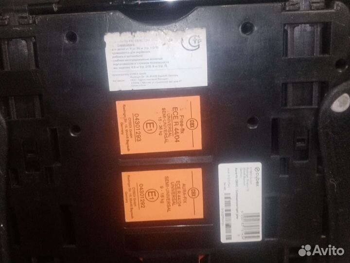 Детское автокресло cybex от 9 до 36 кг