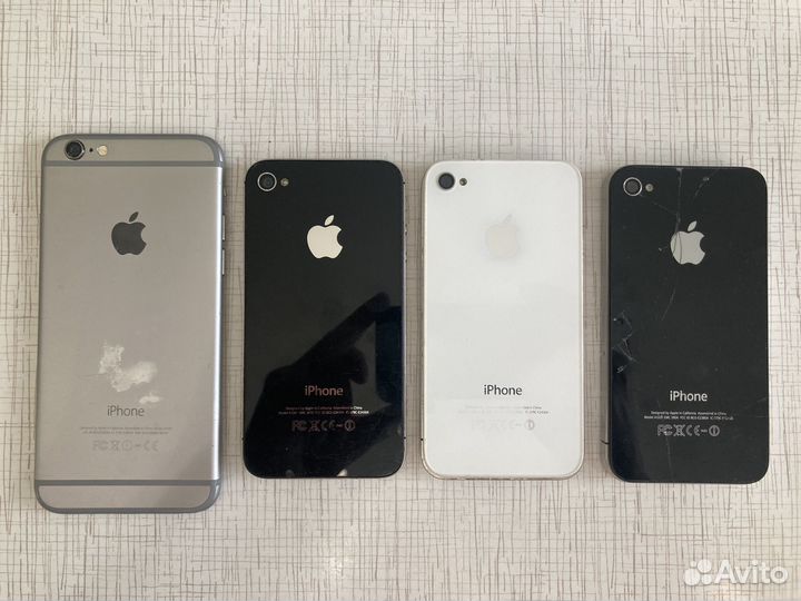 iPhone 4, 4s, 5, 5s, 6