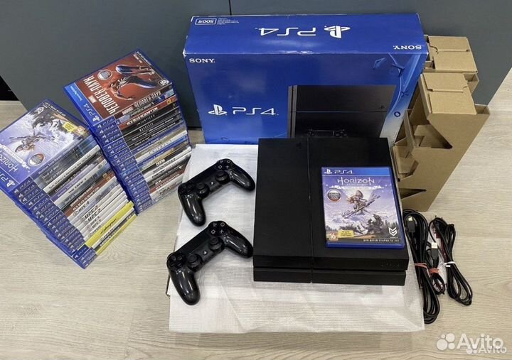 Sony PS4 500gb +400 игр