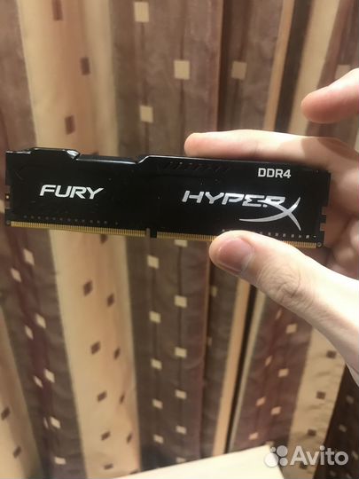 Оперативная память ddr4 8gb Hyper X
