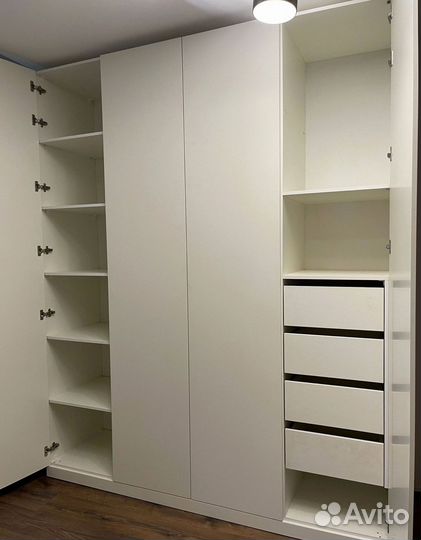 Шкаф на заказ купе распашные