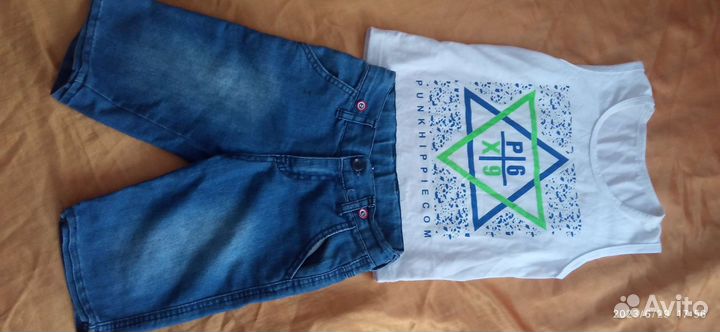 Летний комплект для мальчика