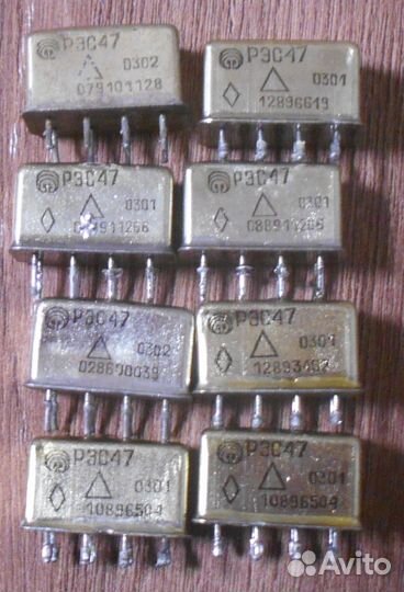 Реле рэс47 рэс8 и другие