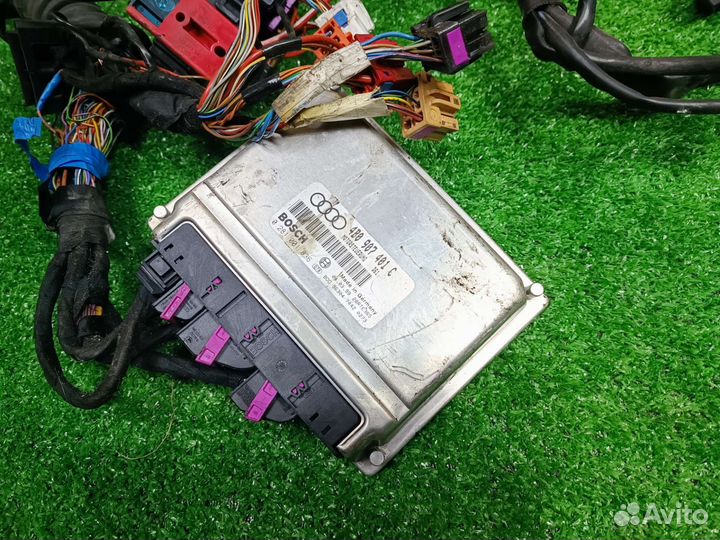 Моторная проводка Ауди А6 С5 2,5 AKN дизель
