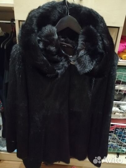 Полушубка женская, натуральный мех/ размер 48/50