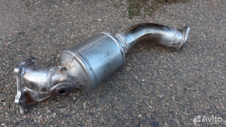 1jzgte даунпайп с пламегасителем