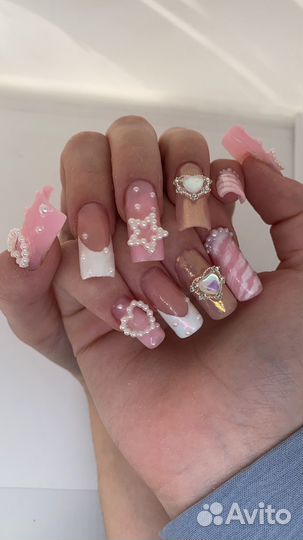 Маникюр Наращивание ногтей