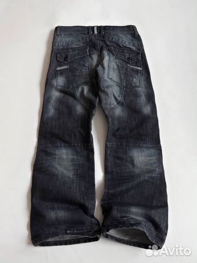 Джинсы широкие y2k