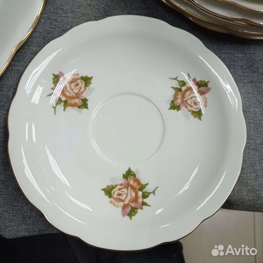 Фарфоровый столовый сервиз 19 предметов Польша