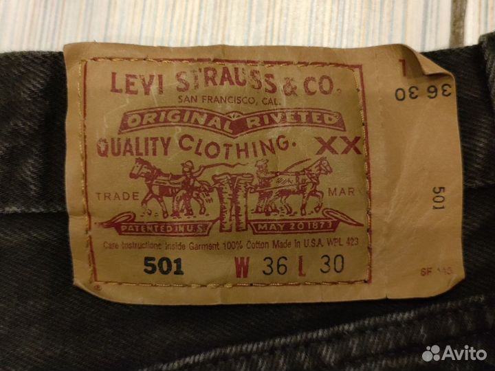 Джинсы levi's оригинал made in USA