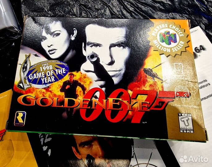 Goldeneye 007 для nintendo 64