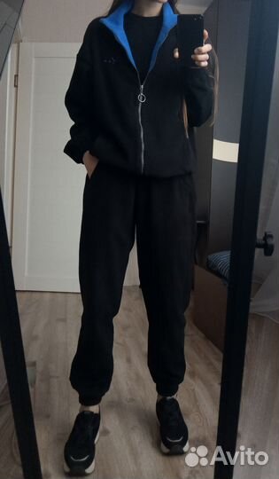 Флисовый спортивный костюм