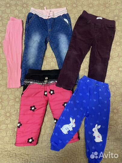 Одежда для девочки пакетом от года до трех лет