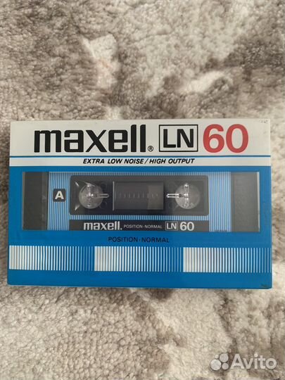 Аудиокассеты maxell 2