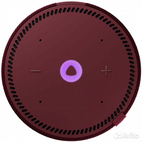 Яндекс.Станция мини (с часами) yndx-00020R красный