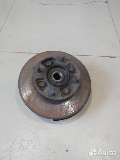 Кулак передний левый Daewoo Matiz M150 рест. 2004