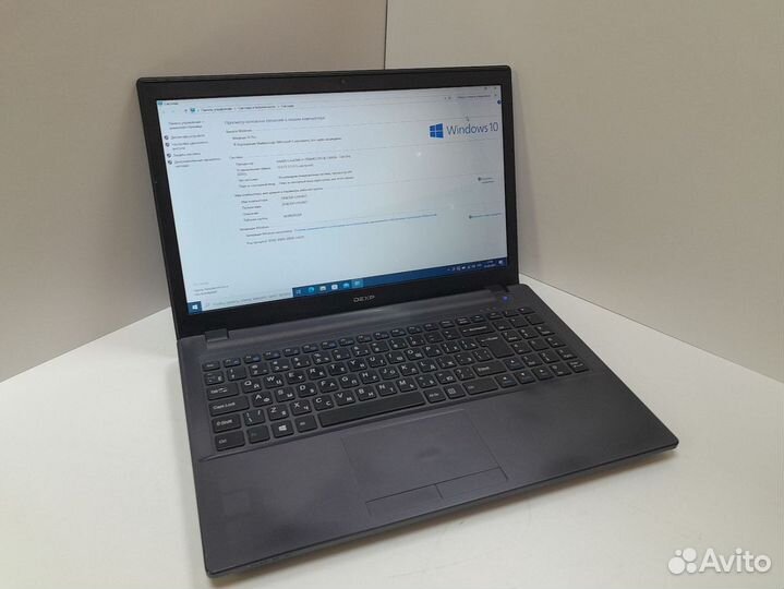 Ноутбук dexp w650sf