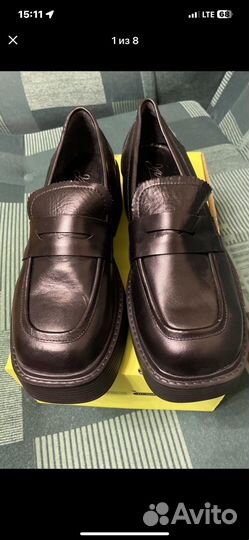 Лоферы для девочки. 37,5 размер