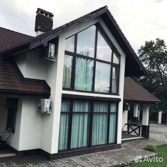 Пластиковые окна. остекление домов