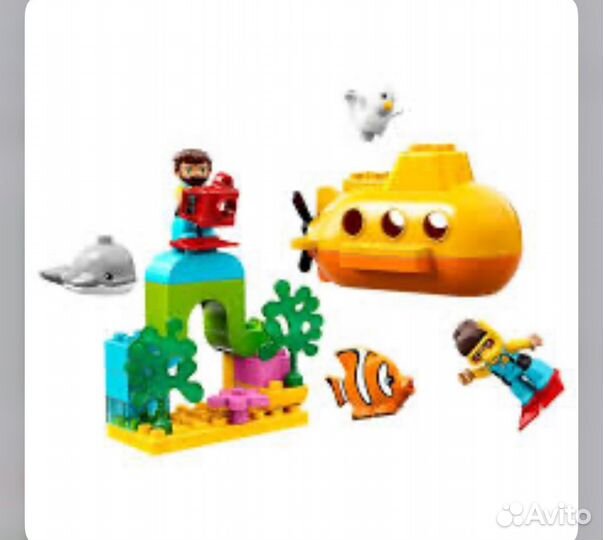 Lego duplo банановые коробки