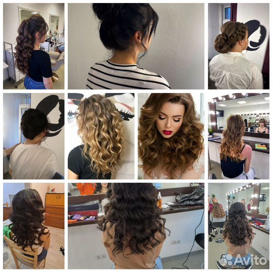 Макияж,прически (полный образ)