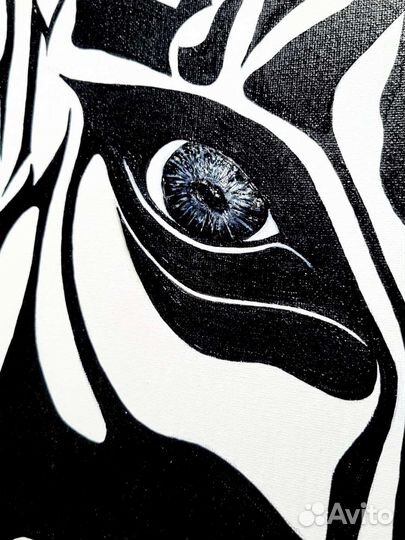 Картина акрилом на холсте