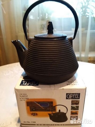 Чайник заварочный чугунный