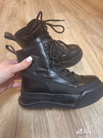 Ботинки на девочку на байке Антилопа