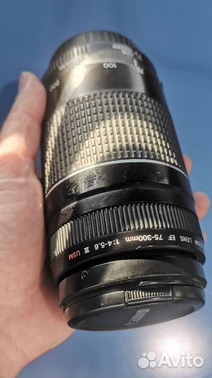 Объектив canon ef 75-300mm f 4-5.6 iii usm