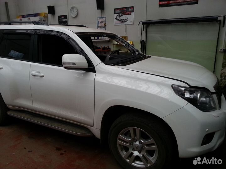 Стекло toyota landcruiser 150 датчик дождя обогрев