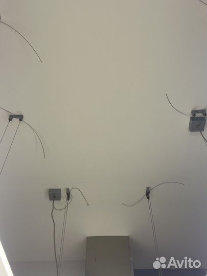 Подвесная люстра из 4-ех частей