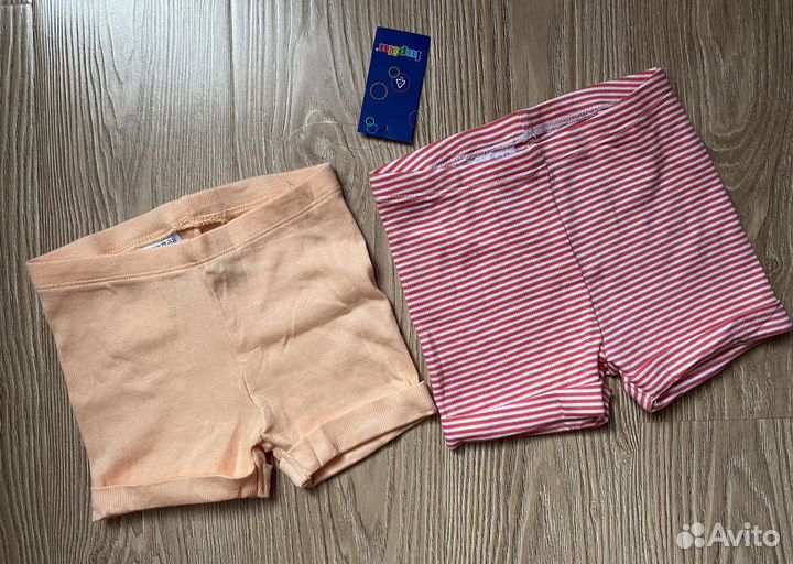 Шорты велосипедки 2 шт новые