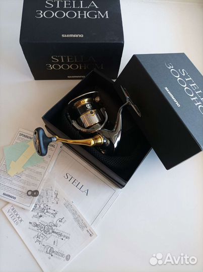 Катушка рыболовная shimano 14 stella 3000hgm