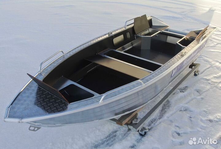 Алюминевая лодка Wyatboat-370 в наличии