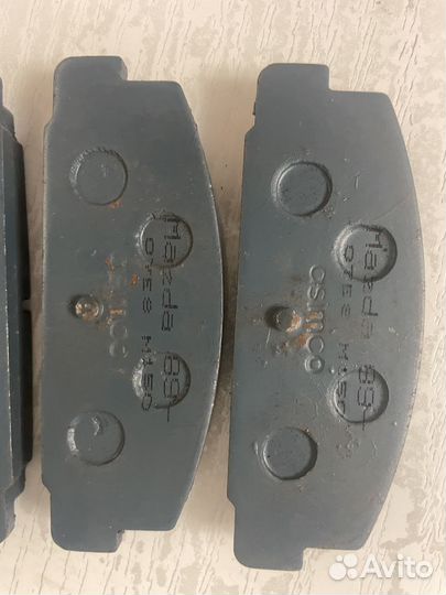 Колодки задние тормозные mazda