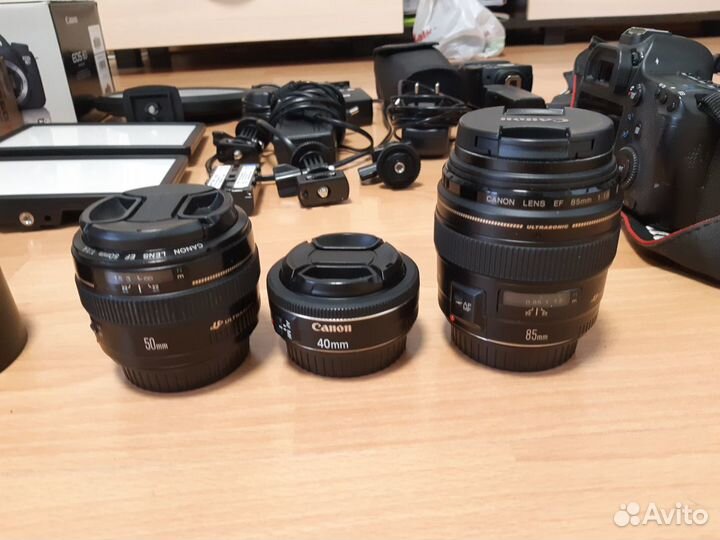 Canon eos 6d и фотооборудование