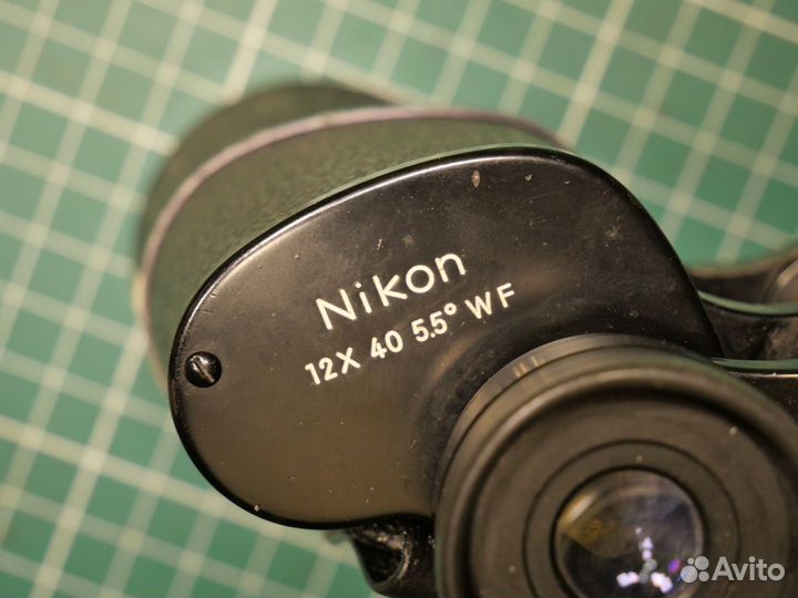 Японский бинокль nikon 12x40x5,5 WF высококлассный