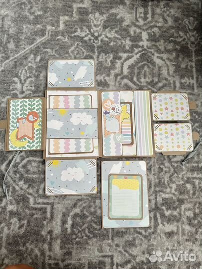 Альбом скрапбукинг, бэбибук, альбом для малыша