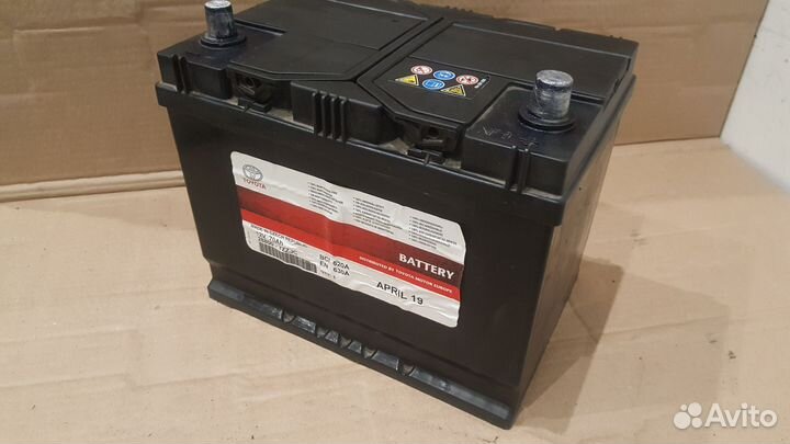 Аккумулятор б/у Toyota 70Ач 630А