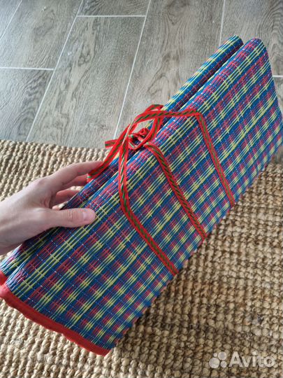 Пляжный коврик циновка