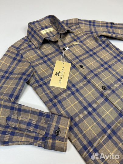 Хлопковая рубашка B.U.R.B.E.R.R.Y