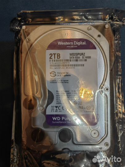 Жесткий диск 2 тб новый